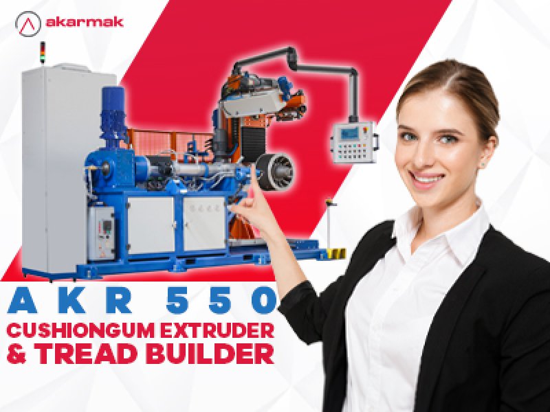 AKR 550 Kuşingam Ekstrüder & Sırt Geçirme